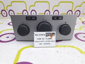 Comando AC / Chuaffage  Opel Astra H GTC 1.9 CDTi 120 Cv de 2010 - Ref OEM : 13274233